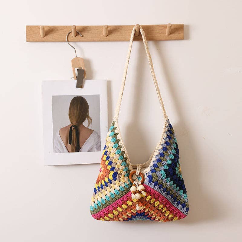 Beach Straw Shoulder Bag