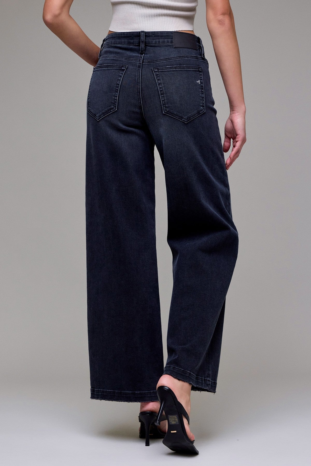Hidden Nori Mid Rise Wide Leg Jean