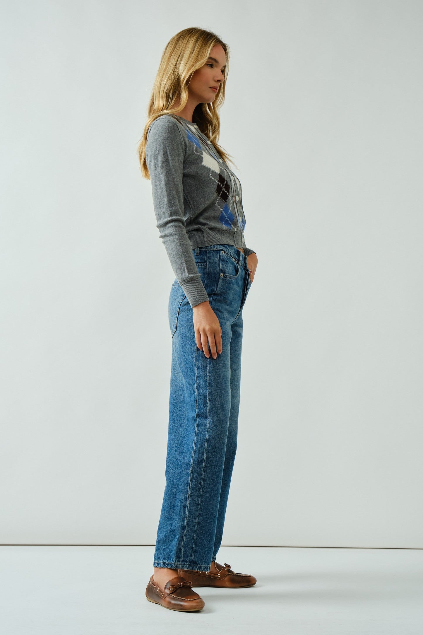Relaxed Fit Sweater Cardigan