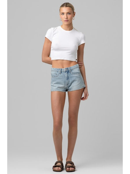 Blank Denim Short Shorts