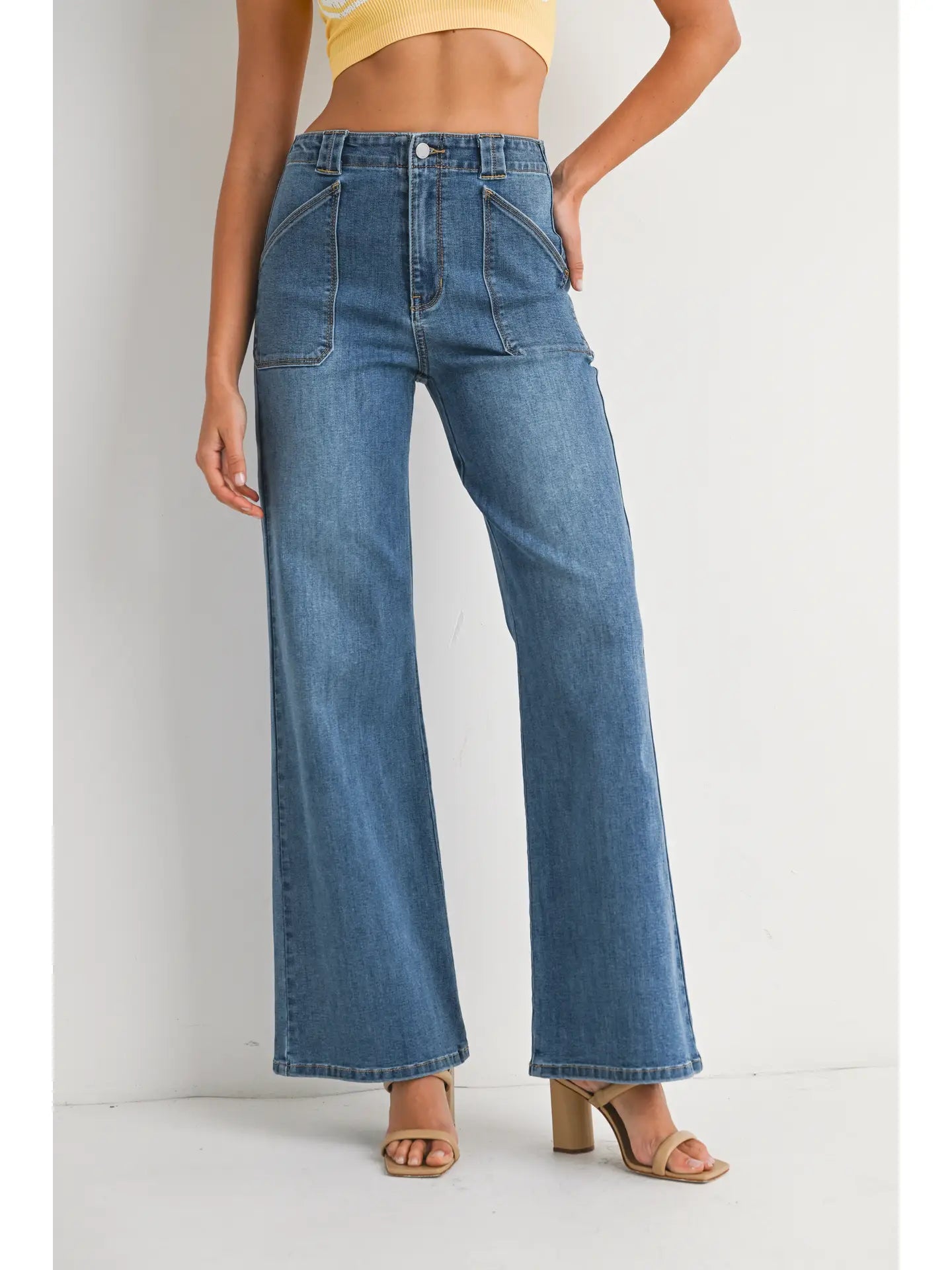 JBD Patch Pocket Wide Leg