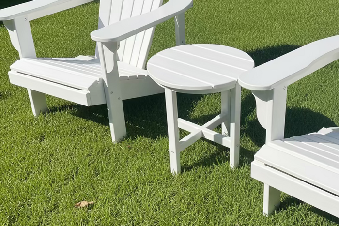 Hampton Poly Timber Outdoor Round Side Table