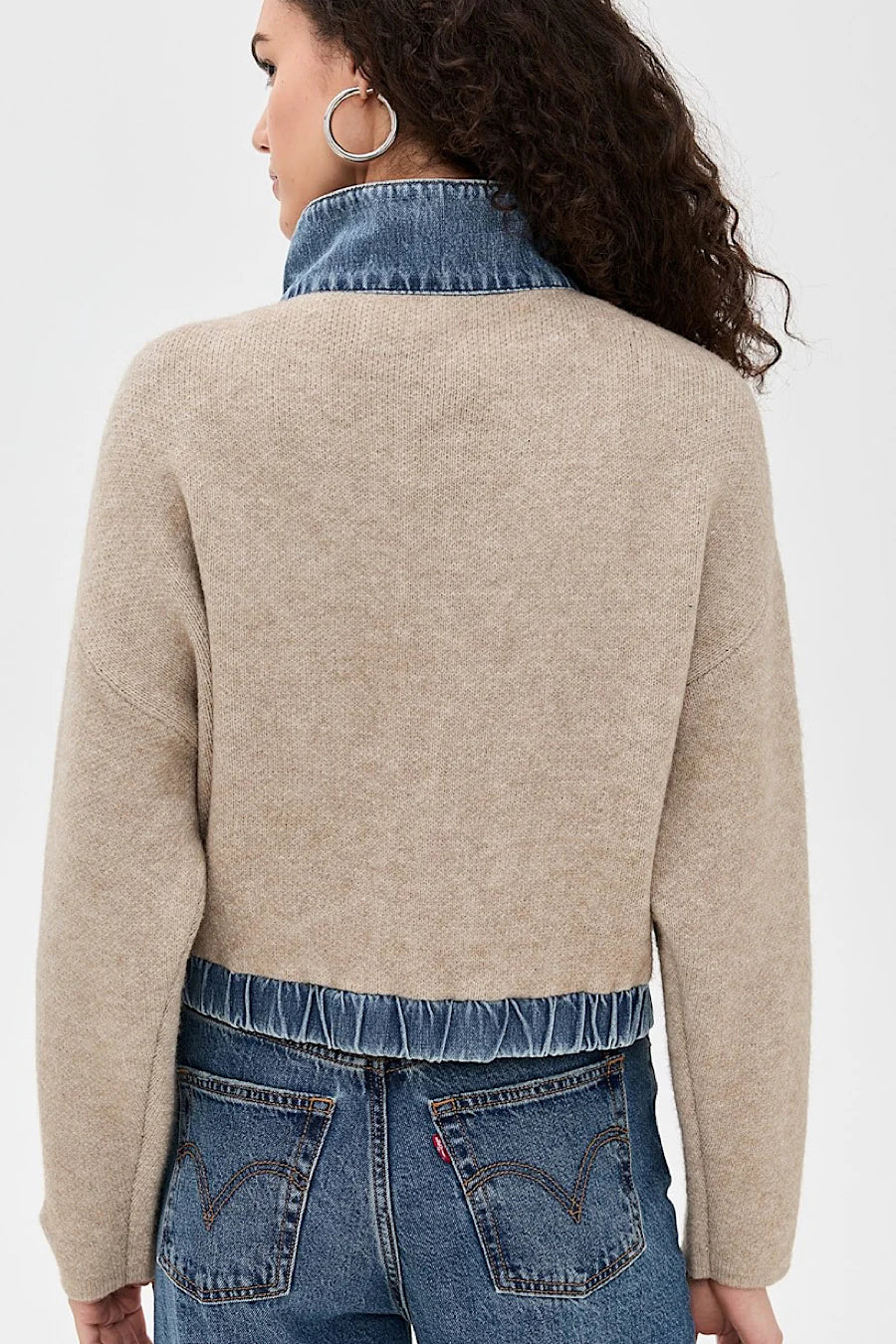 Blank NYC Front Pocket Knit Jacket