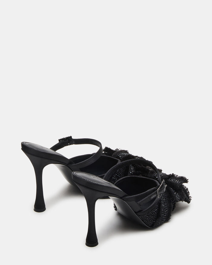 BAYLIN BLACK SATIN RHINESTONES