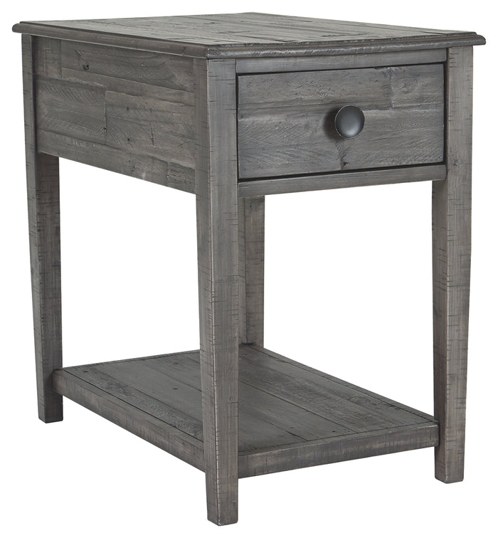 Borlofield T831-3 Dark Gray Rectangular End Table
