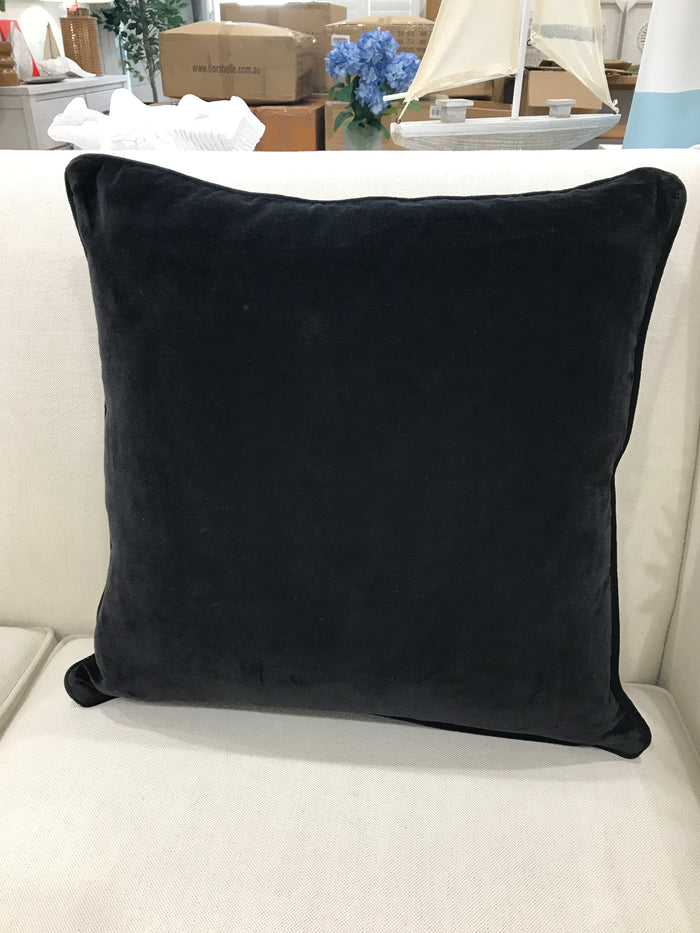 Chelsea Velvet Black Cushion