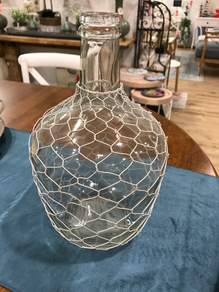 Coastal glass bottle