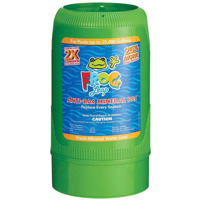 Frog Leap Anti - Bacterial Mineral Pac for Pools - Great Backyard Place