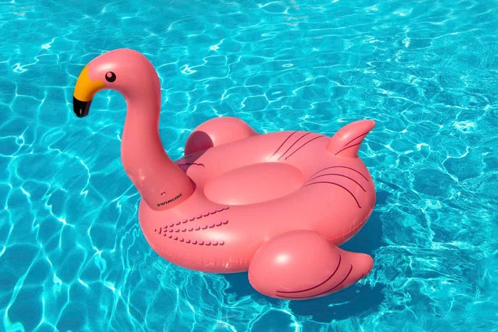 Giant Flamingo Pool Float - Great Backyard Place