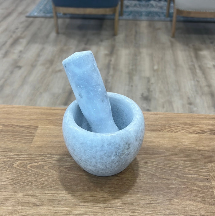 Mortar & Pestal White