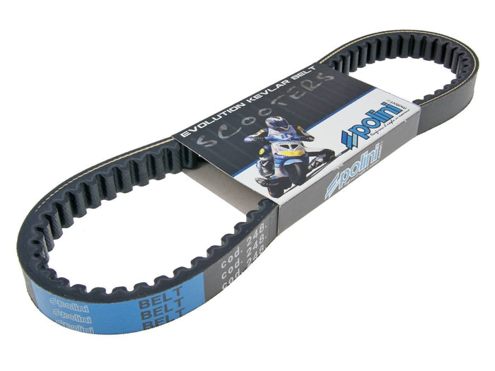 Polini piaggio short case overrange belt ZIP - ScooterSwapShop