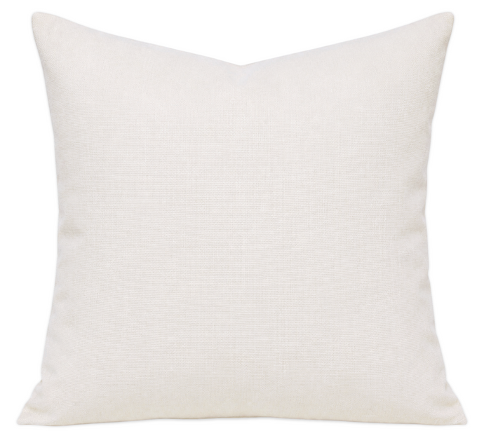 Ready to Ship, 20x20 Biloba Pillow Cover in Grey