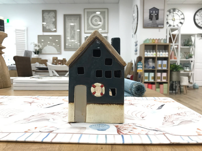 Saint Malo Tea Light House w/ Buoy Large