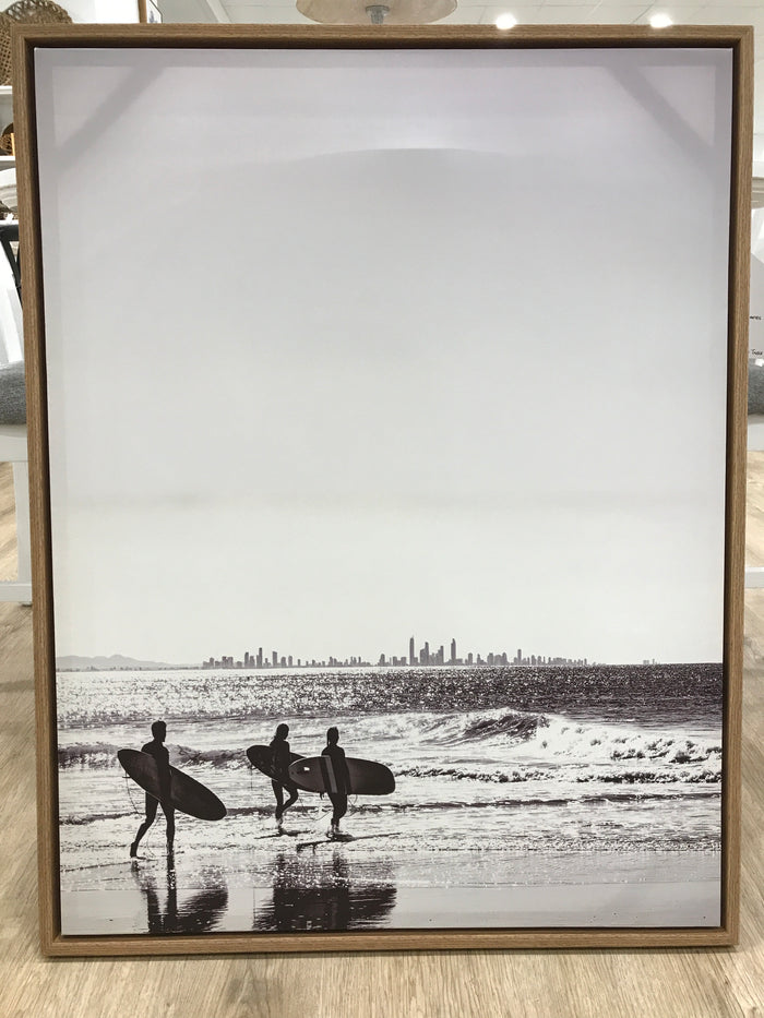 Surfers 3 Canvas