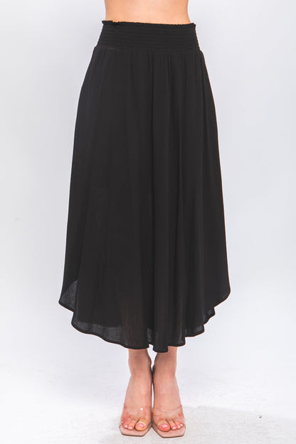 Dahlia Smocked Maxi Skirt