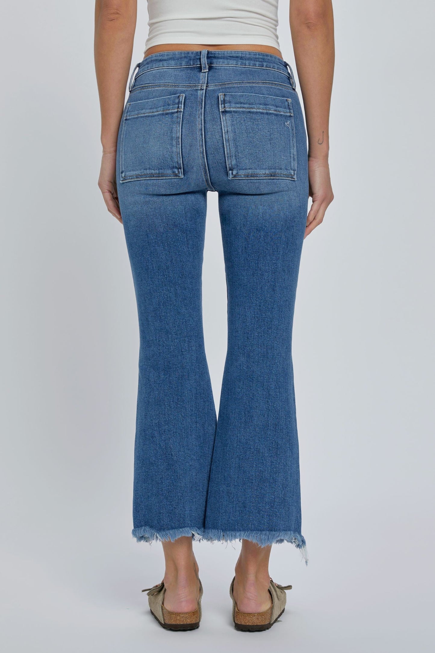 Hidden Happi Cargo Cropped Flare