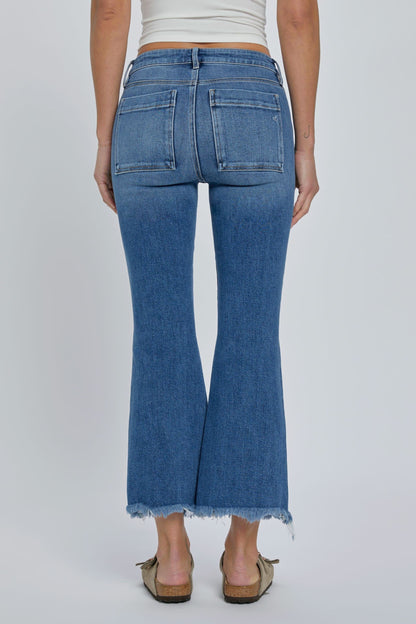 Hidden Happi Cargo Cropped Flare