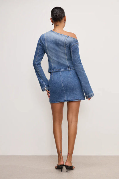 Good American Denim Mini Skirt