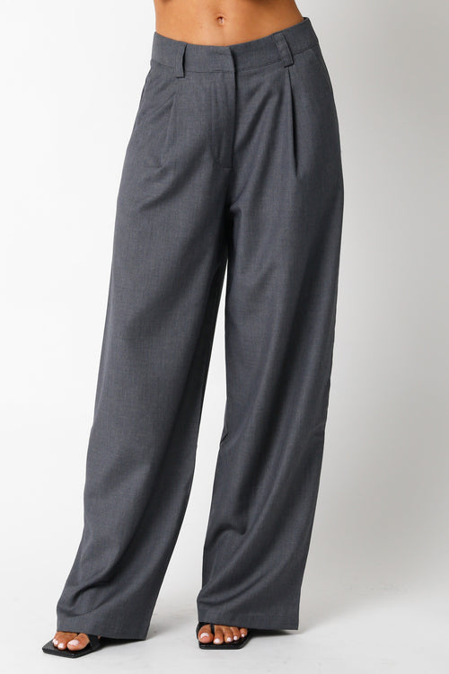 Olivaceous Wide Leg Pant
