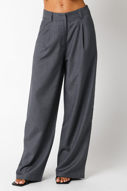 Olivaceous Wide Leg Pant