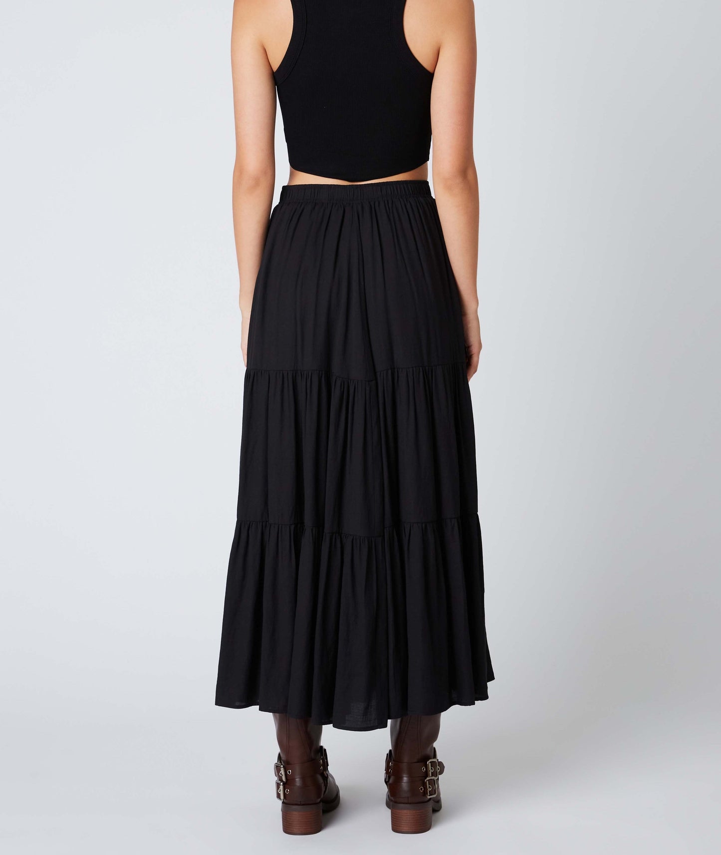 Felice Tiered Maxi Skirt