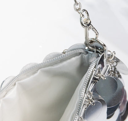Sequin Chain Bag