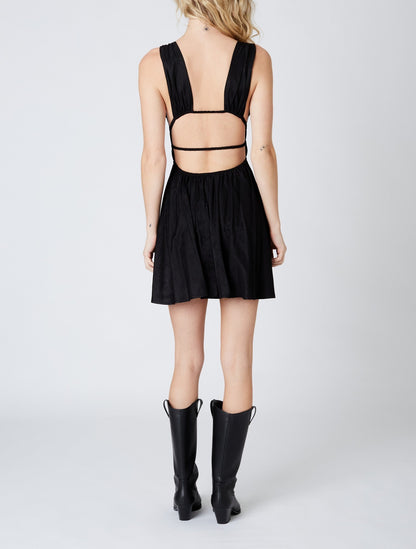 Paris Open Back Mini Dress