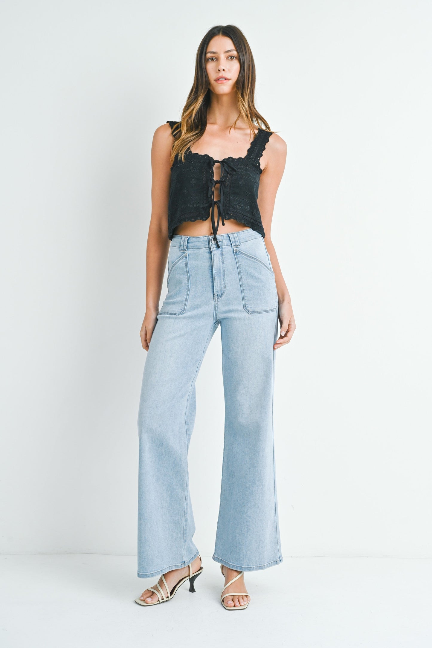 JBD Patch Pocket Wide Leg