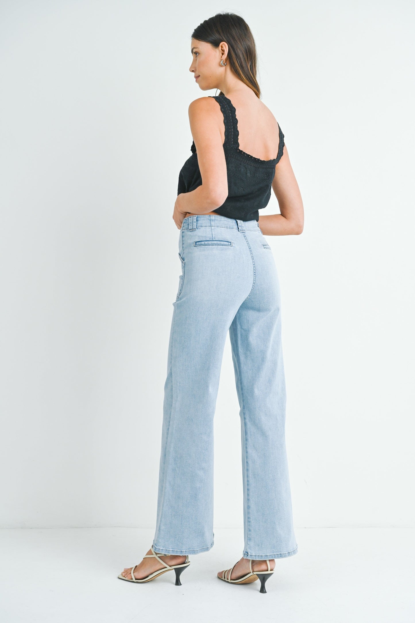 JBD Patch Pocket Wide Leg