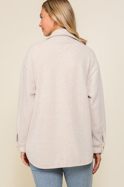 Button Down Shacket