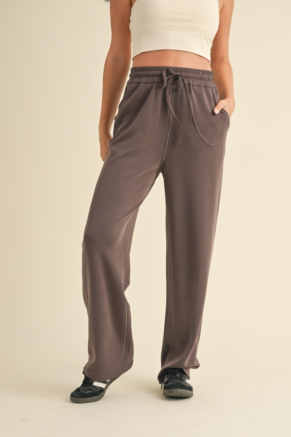 Core Super Soft Air Scuba Wide Leg Pant