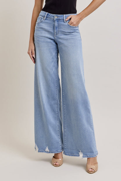 Hidden Nori Mid Rise Super Wide Leg