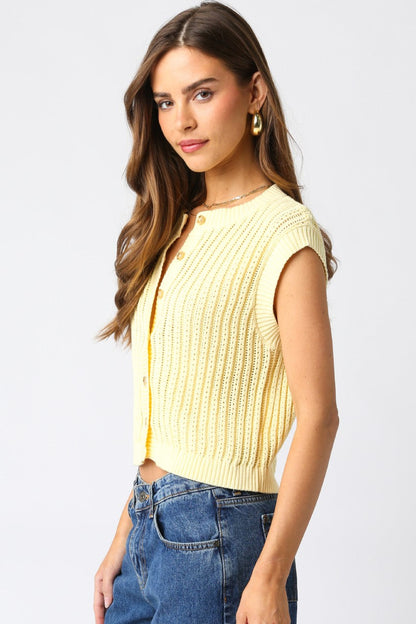 Button Up Vest