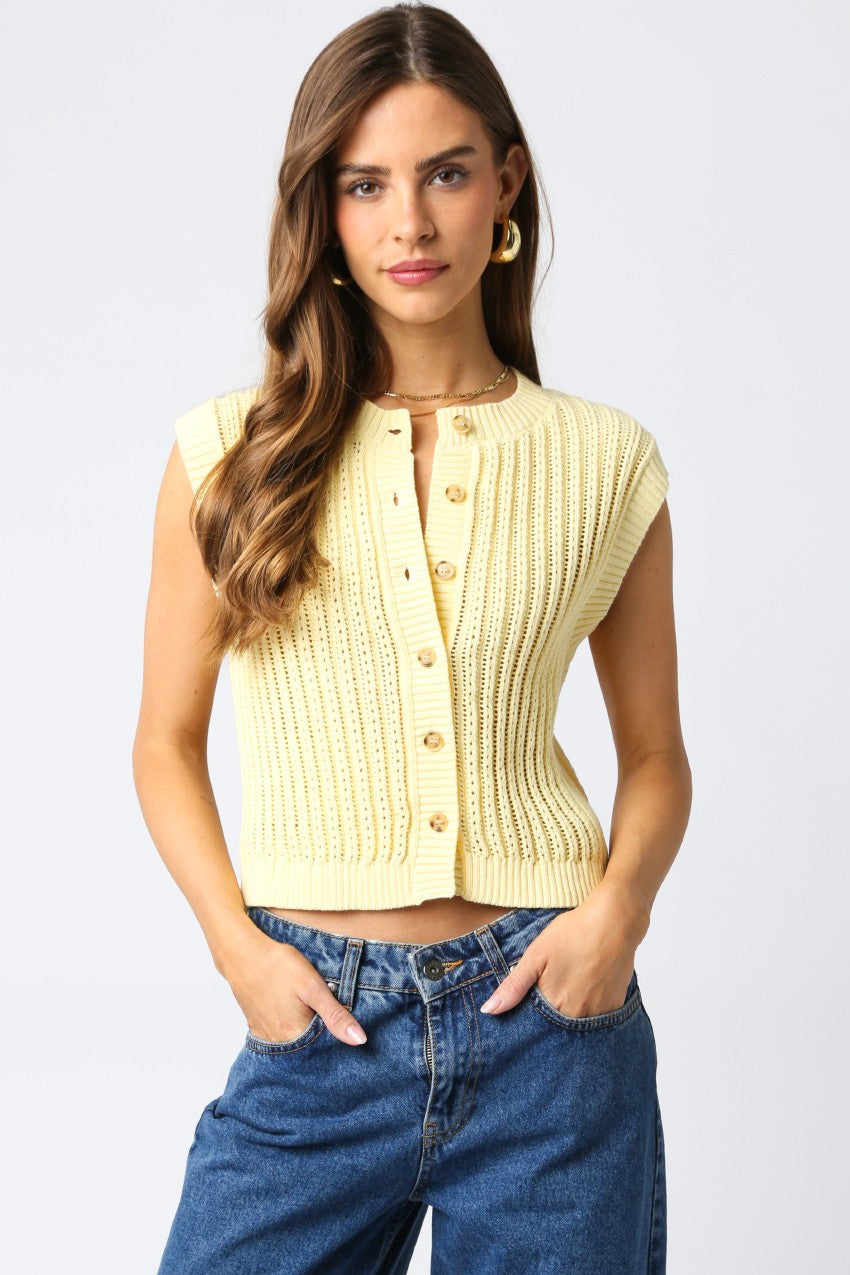Button Up Vest
