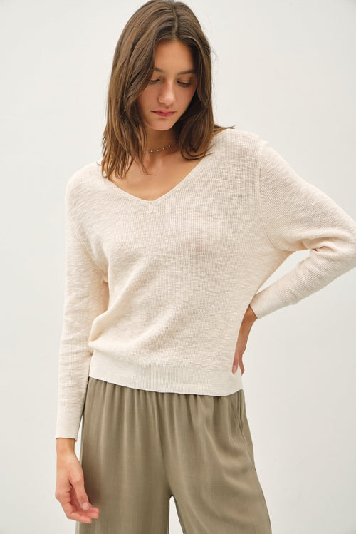 Lightweight V-Neck Sweater