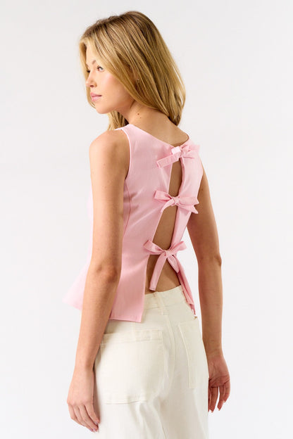 Bow Back Boat Neck Tank