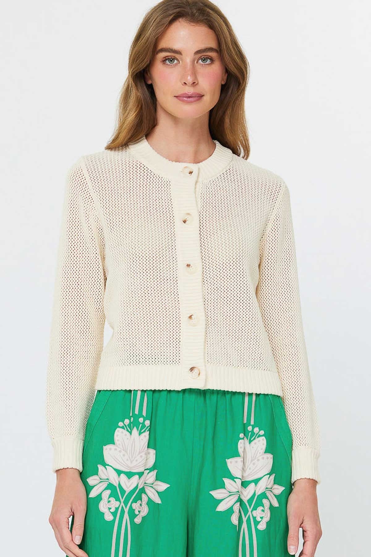 Button Front Cardigan