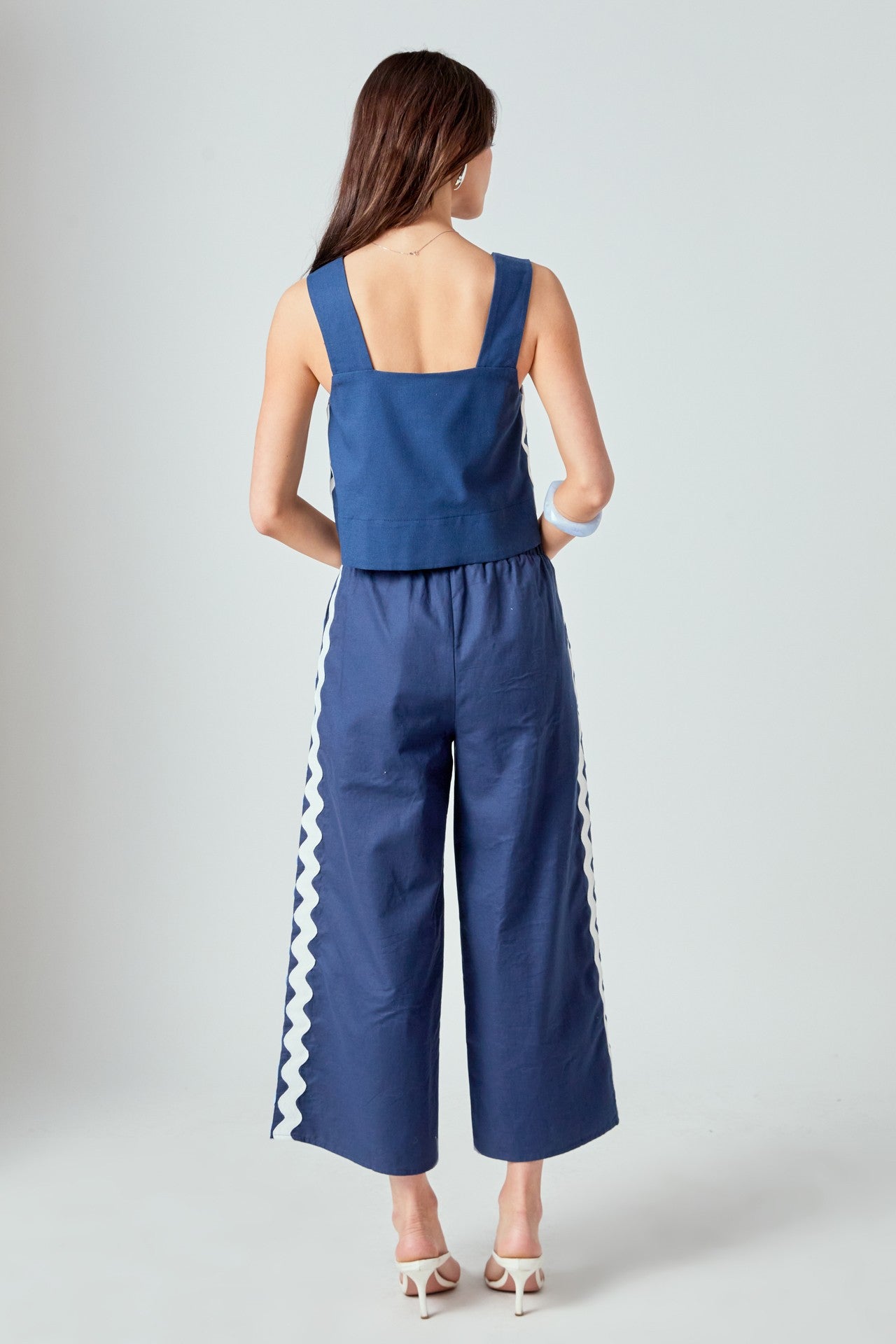 Endless Rose Ric Rac Sleeveless Top