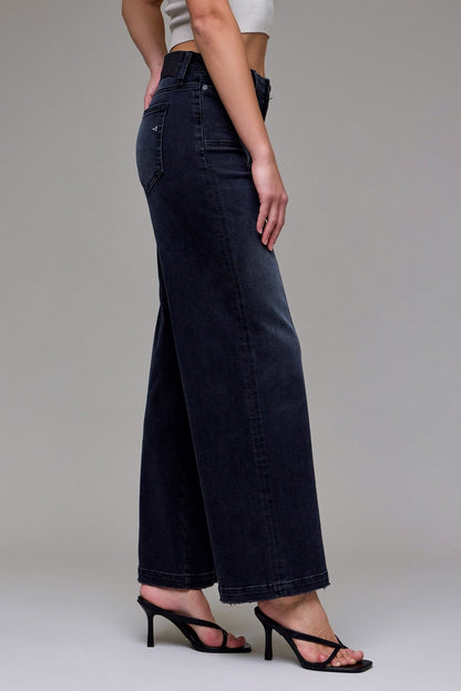 Hidden Nori Mid Rise Wide Leg Jean