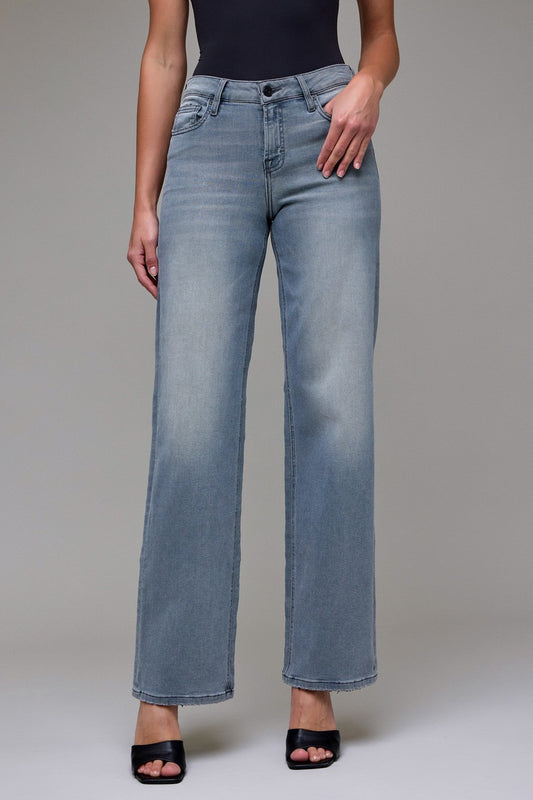 Hidden Mid Rise Logan Dad Jean