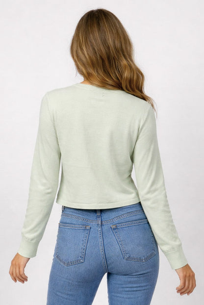 Basic Button Up Cardigan Sweater