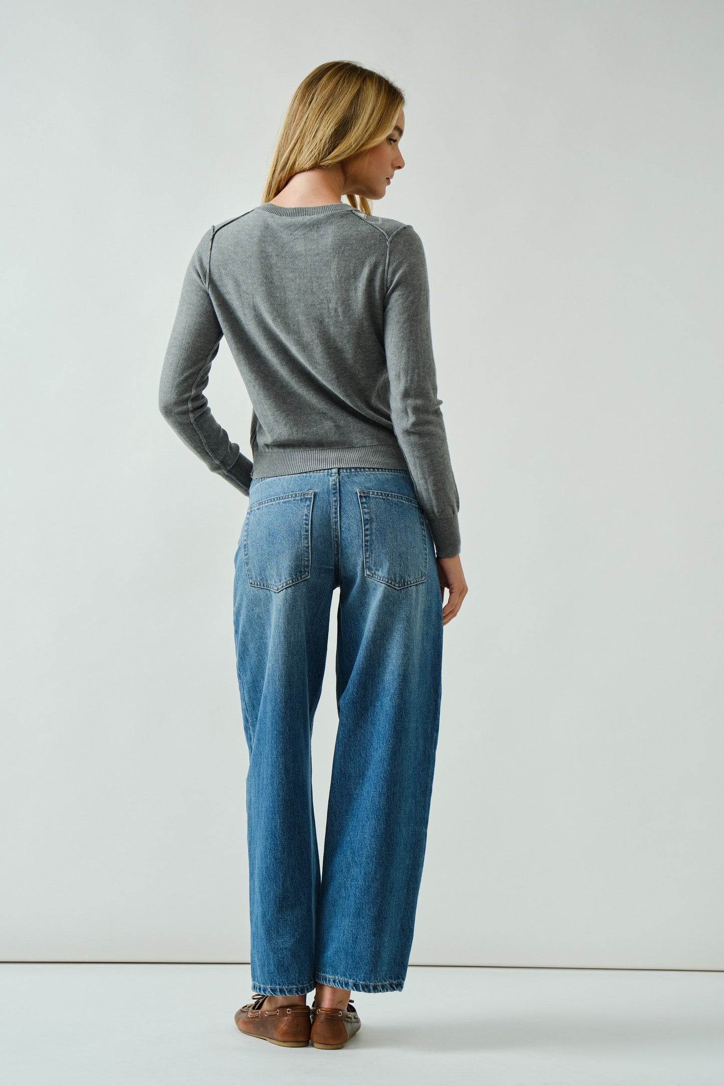 Relaxed Fit Sweater Cardigan