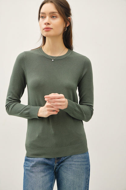 Round Neck Sweater