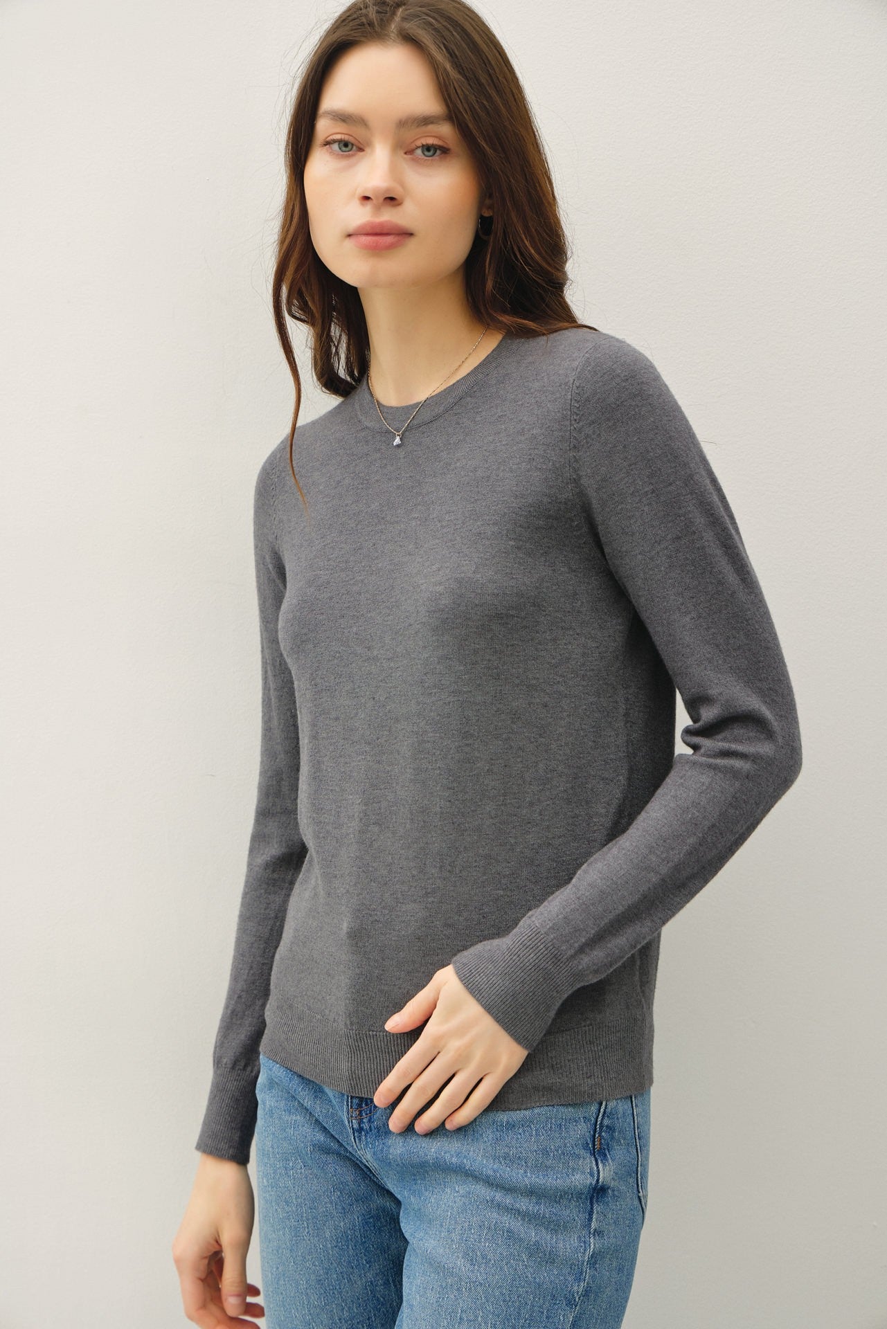 Round Neck Sweater