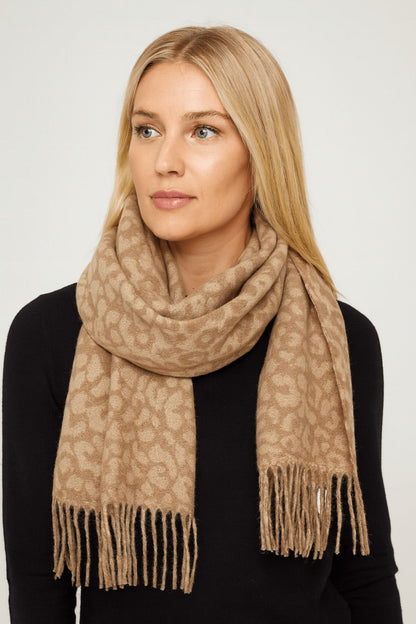 Leopard Print Scarf