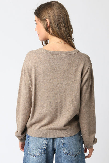 Nora Knit Button Up Top