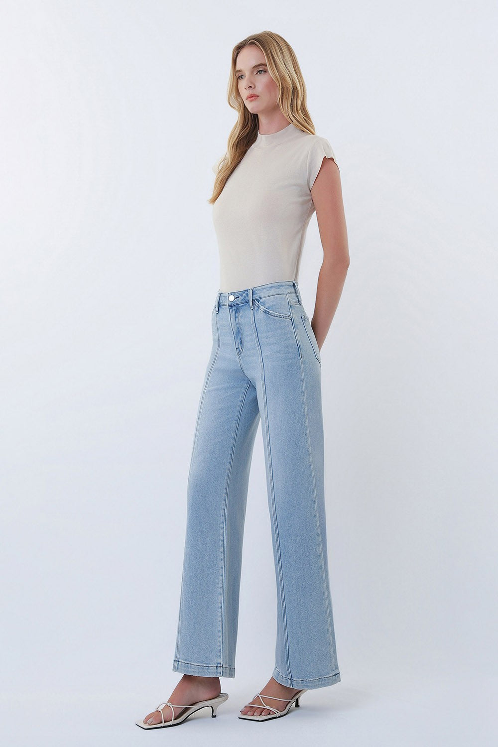 Flying Monkey High Rise Wide Jean