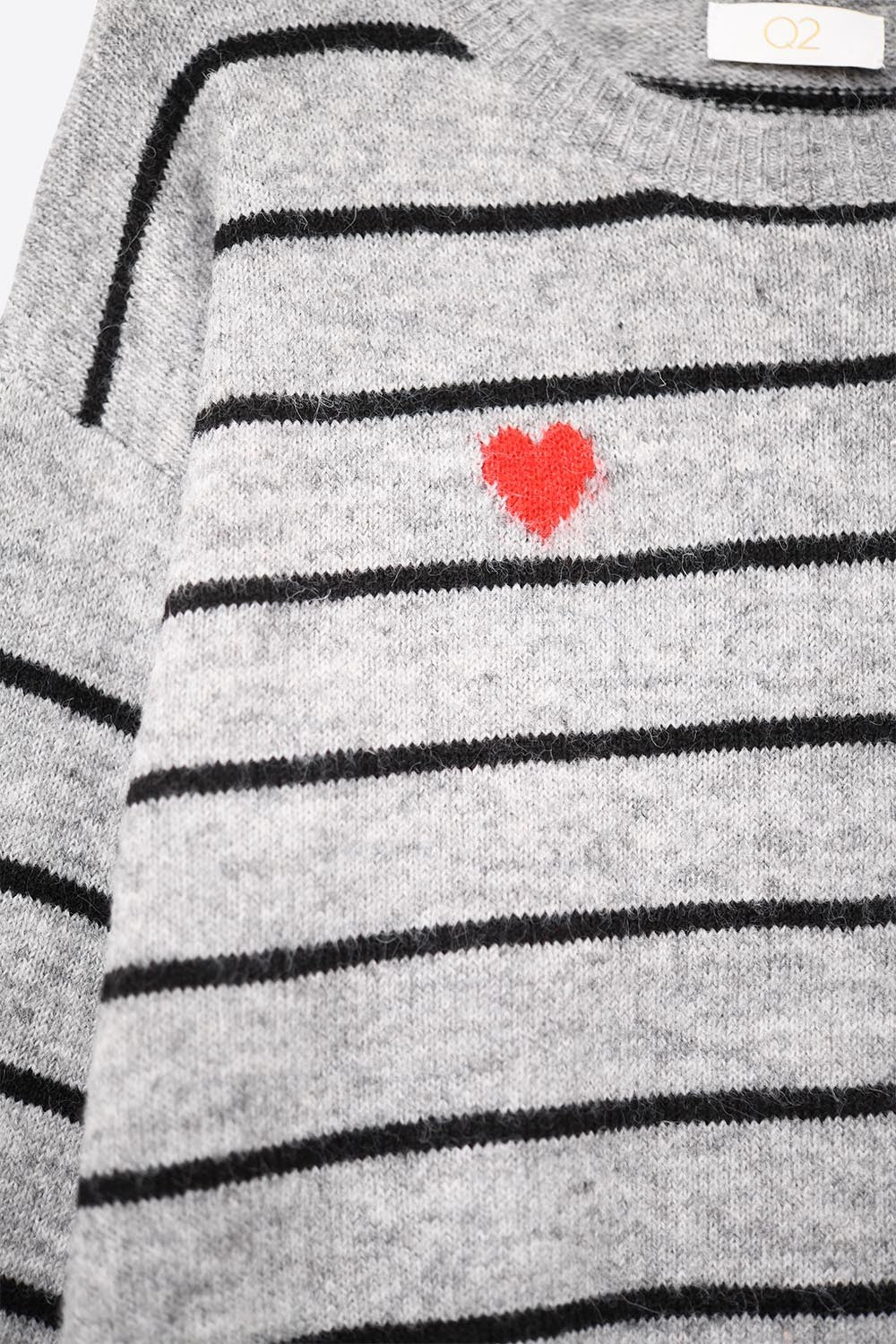 Heart & Stripe Sweater