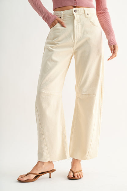 JBD Barrel Jean With Seams