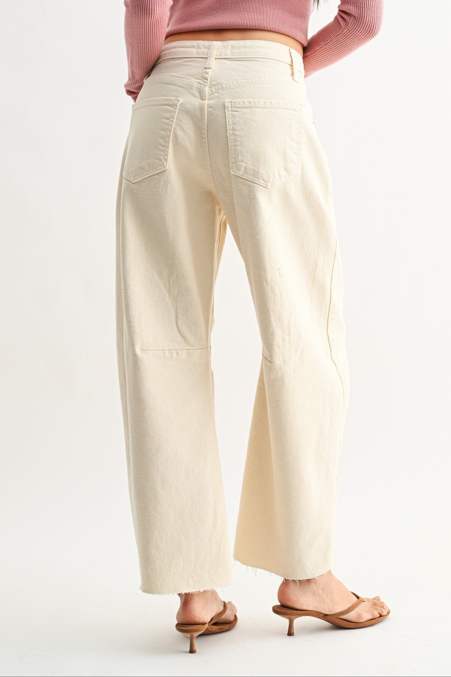 JBD Barrel Jean With Seams
